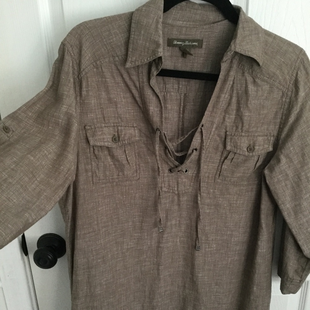 Tommy Bahama shirt dress SZ Medium